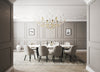 Floating Leaves Chandelier Ceiling Light Fixture