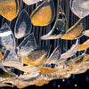 Floating Leaves Chandelier Ceiling Light Fixture