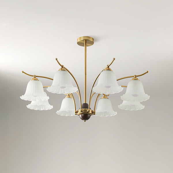 Flora Brass Chandelier