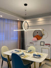 Geometric Linear Pendant Light