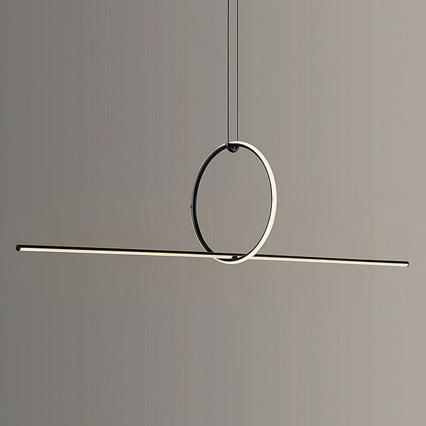 Geometric Linear Pendant Light