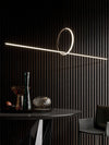 Geometric Linear Pendant Light