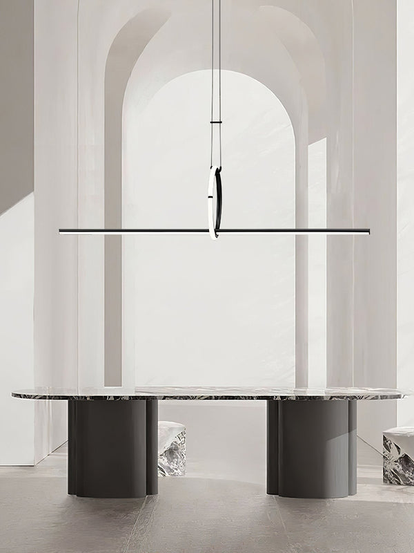 Geometric Linear Pendant Light