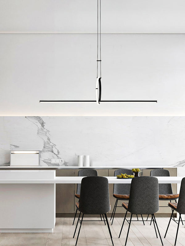 Geometric Linear Pendant Light