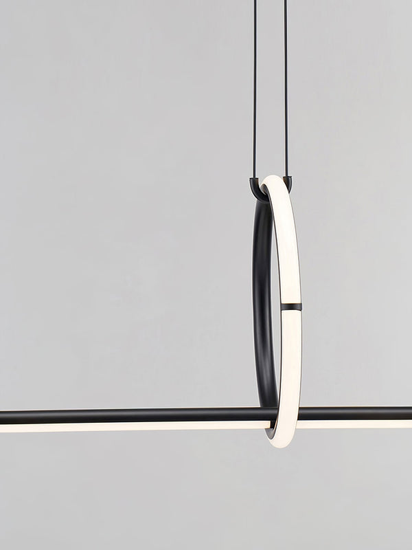 Geometric Linear Pendant Light