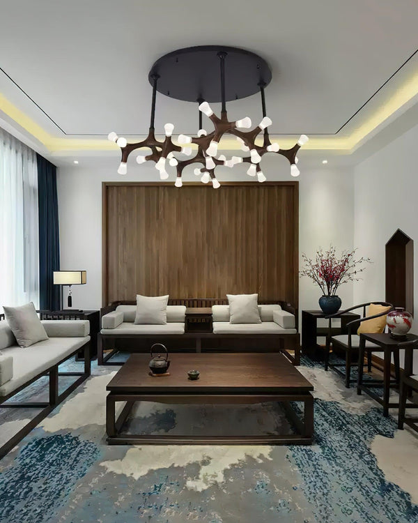 flower-bone-chandelier