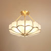 Flower Shape Glass Ceiling Light