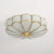 Flower Shape Glass Recessed Ceiling Light