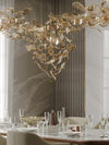 Fluttering Leaf Ceiling Chandelier Light Fixture