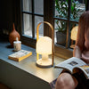 Portable Glass Charging Table Lamp