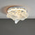 French Radici Petal Ceiling Lamp