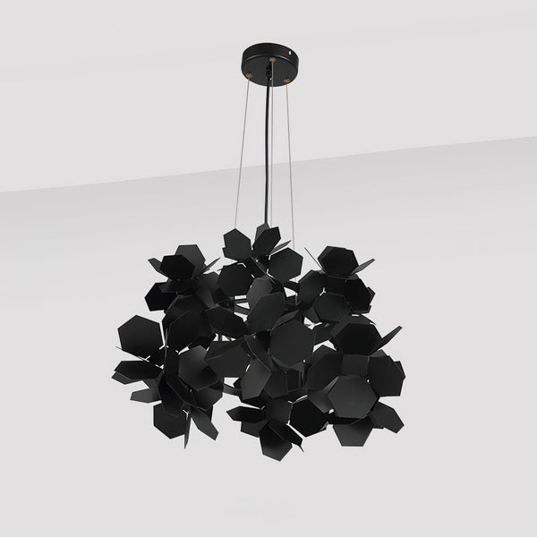 Geometric Cumulus Chandelier