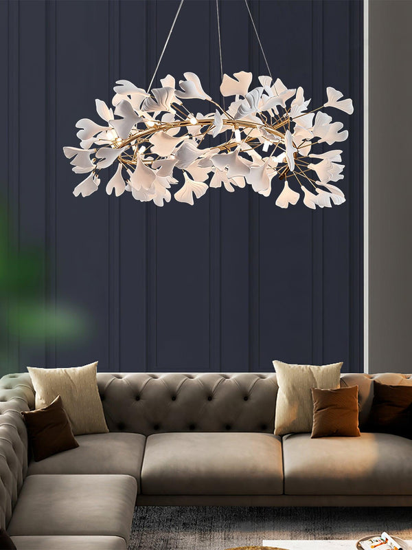 Gingko Round Chandelier U