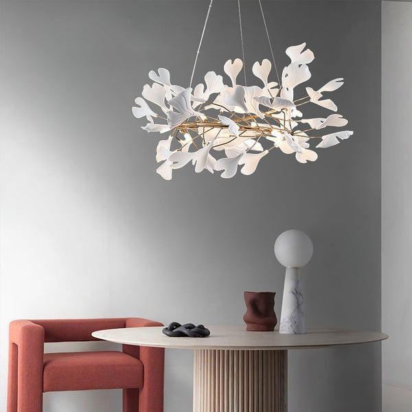 Gingko Round Chandelier U