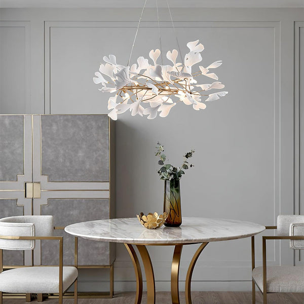 Gingko Round Chandelier U
