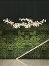 Gold White Leaves Combination Gingko Chandeliers