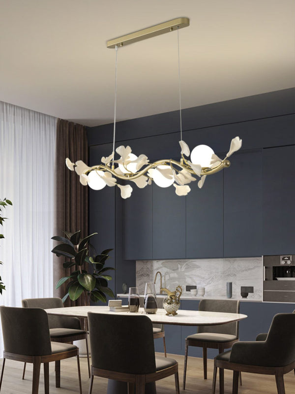 Ginkgo Long Bar Chandelier