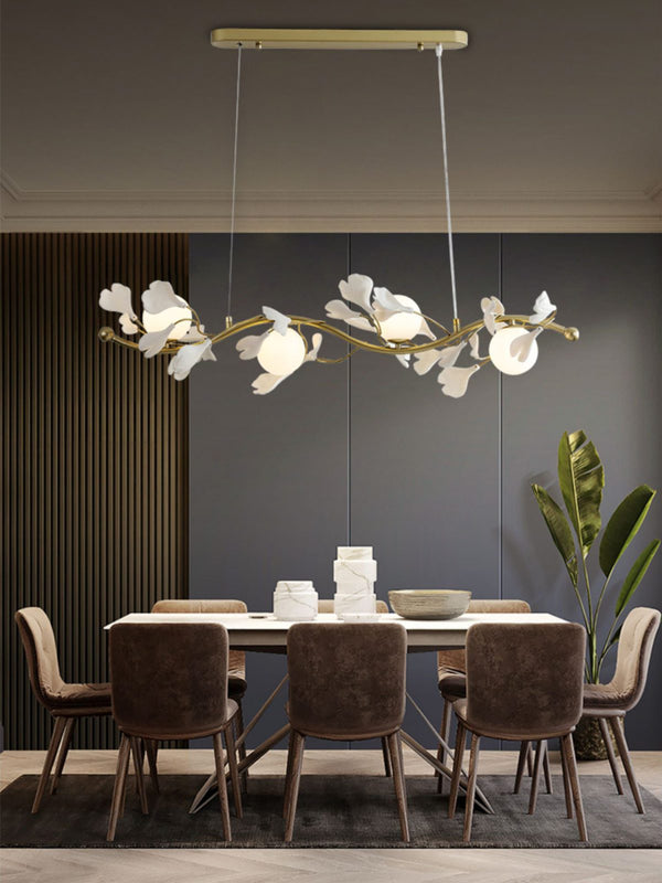 Ginkgo Long Bar Chandelier