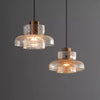 Glacier Crackle Glass Pendant Lamp