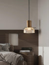 Glacier Crackle Glass Pendant Lamp