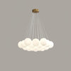Glass Cluster Chandelier