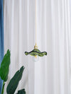 Glass Hibiscus Flower Swag Light