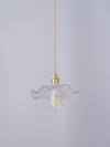 Glass Hibiscus Flower Swag Light