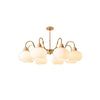Glass Persimmon Chandelier