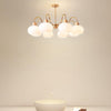 Glass Persimmon Chandelier