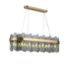 Gold Ring Chandelier