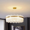 Gold Ring Chandelier