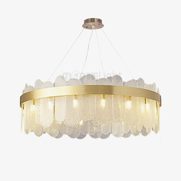Gold Ring Chandelier