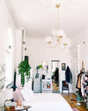 Gooseneck Chandelier