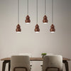 Wooden Gourd Pendant Lamp