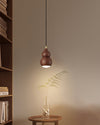 Wooden Gourd Pendant Lamp