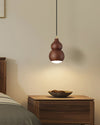 Wooden Gourd Pendant Lamp