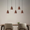 Wooden Gourd Pendant Lamp