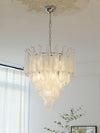 grid-glass-waterfall-chandelier