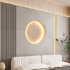 Gypsum Moon Wall Lamp