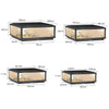 Modern Outdoor Solar Fence Post Light Ha080597