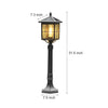 Square Waterproof Solar Outdoor Lawn Lamp Ha084255
