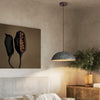 Half Dome Vintage Ceramic Pendant Lamp
