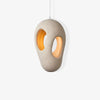 Hand Built White Pendant Lamp