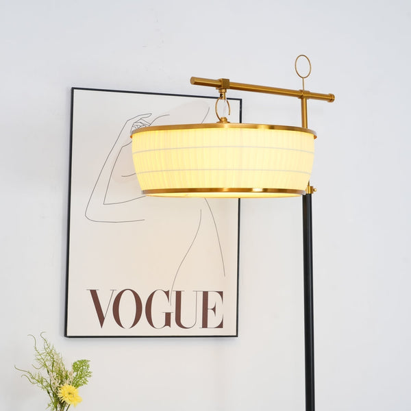 Hejun Fabric Floor Lamp