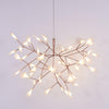 Rose Gold Firefly Led Chandelier