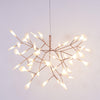 Rose Gold Firefly Led Chandelier