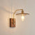 Heritage Walnut Wall Lamp