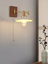 Heritage Walnut Wall Lamp
