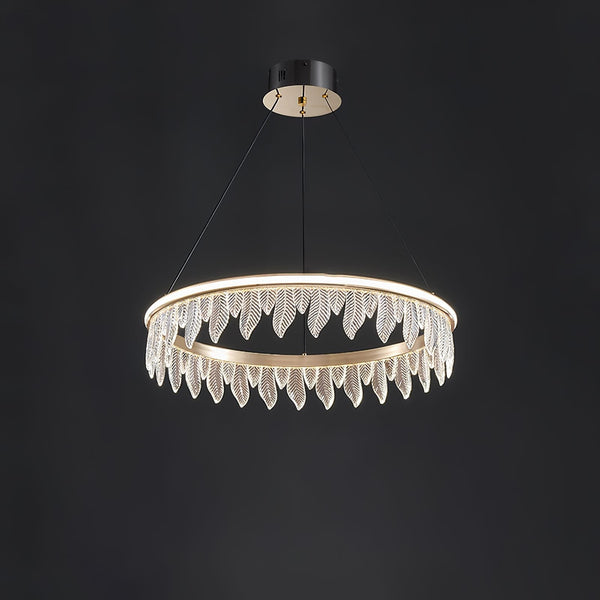 Holy Light Leaf Chandelier