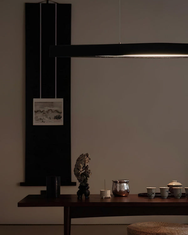 Horizon Linear Wood Pendant Lamp